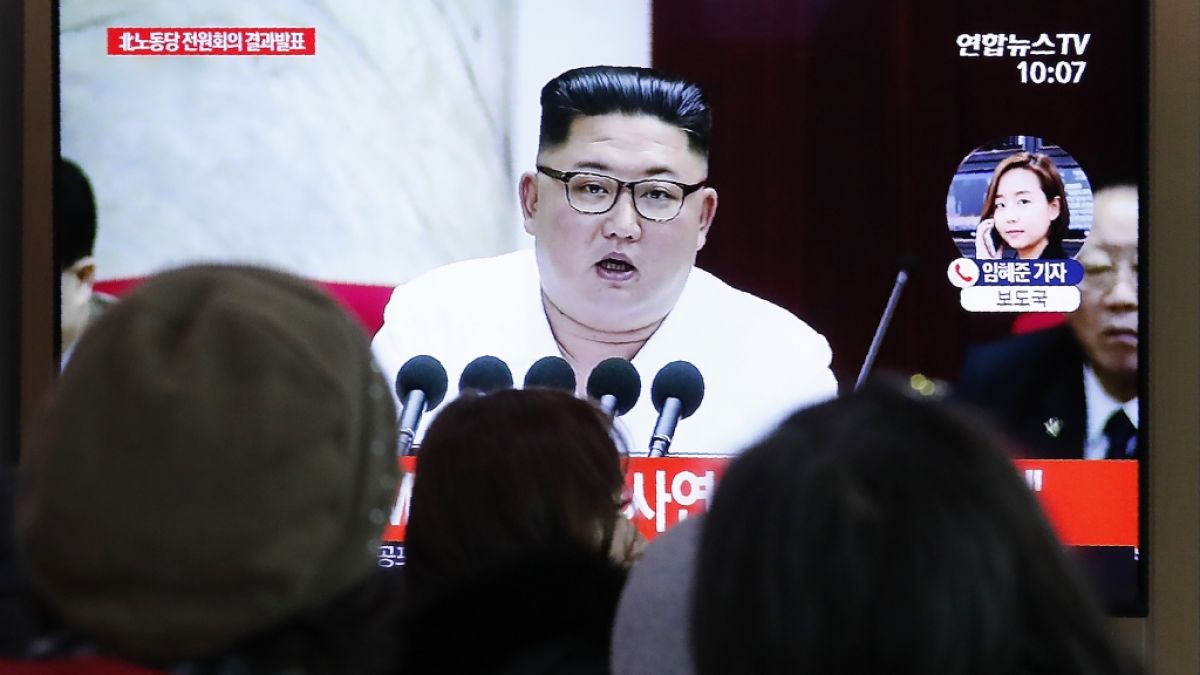 Der nordkoreanische Machthaber Kim Jong Un hat sich zu Beginn des Jahres 2021 in einem Neujahrsbrief an die Bevölkerung seines Landes gewandt. (Foto)