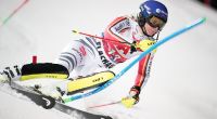 Lena Dürr beim Slalom der Damen in Flachau (Österreich) in Aktion.