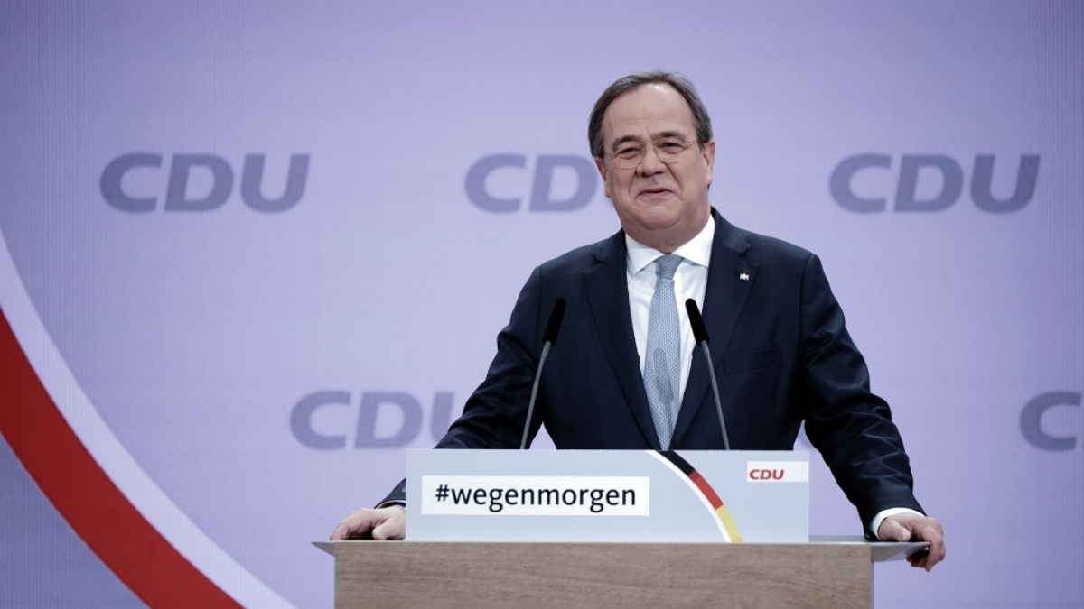 NRW-Ministerpräsident Armin Laschet wird neuer CDU-Chef. (Foto)