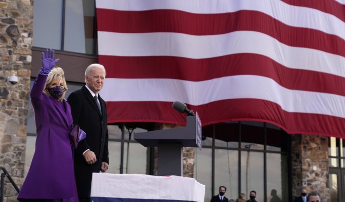 Joe Biden Vereidigung am 20.01.2021