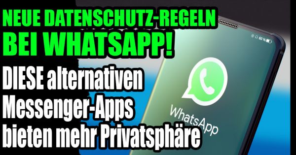 WhatsApp-Alternativen: Neue Datenschutz-Regeln! DIESE ...