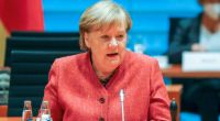 Bundeskanzlerin Angela Merkel (CDU) mahnt zur Vorsicht auch bei einer Inzidenz von 50.