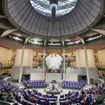 Abgeordnete im Plenum des Deutschen Bundestages Abgeordnete im Plenum des Deutschen Bundestages