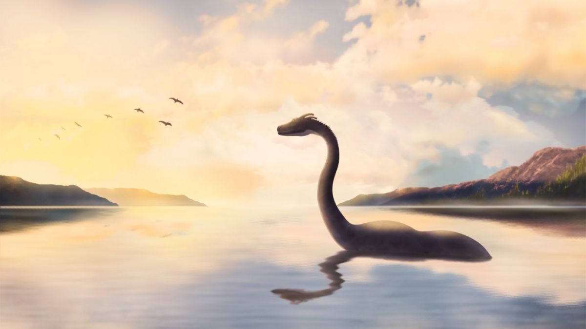 So stellt man sich Nessie vor. Eine Webcam soll nun das Ungeheuer von Loch Ness zum ersten Mal in diesem Jahr aufgezeichnet haben. (Foto)