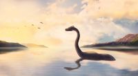 So stellt man sich Nessie vor. Eine Webcam soll nun das Ungeheuer von Loch Ness zum ersten Mal in diesem Jahr aufgezeichnet haben.