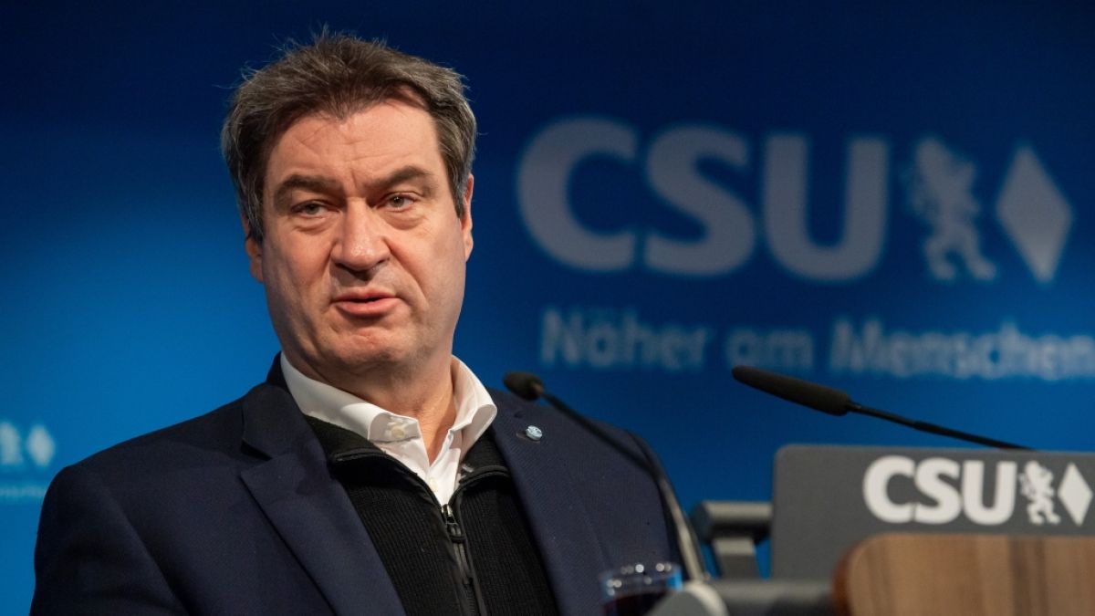 Markus Söder warnt vor verfrühten Lockerungen. (Foto)