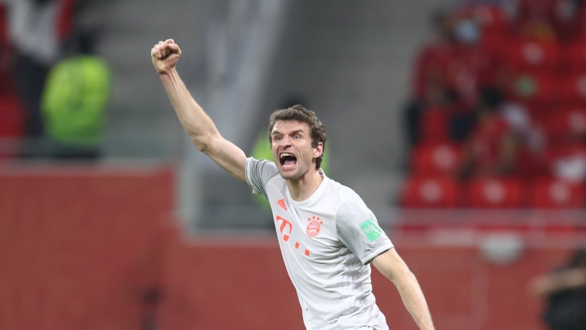 Münchens Thomas Müller wurde bei der Klub-WM positiv auf Corona getestet. (Foto)