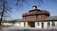 Das Eingangstor zum KZ Buchenwald.