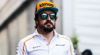 Formel-1-Rennfahrer Fernando Alonso wurde beim Radfahren verletzt.