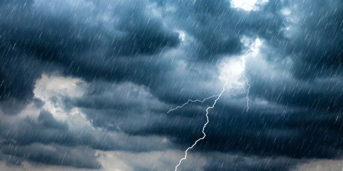 Unwetter in der Region Lilienfeld