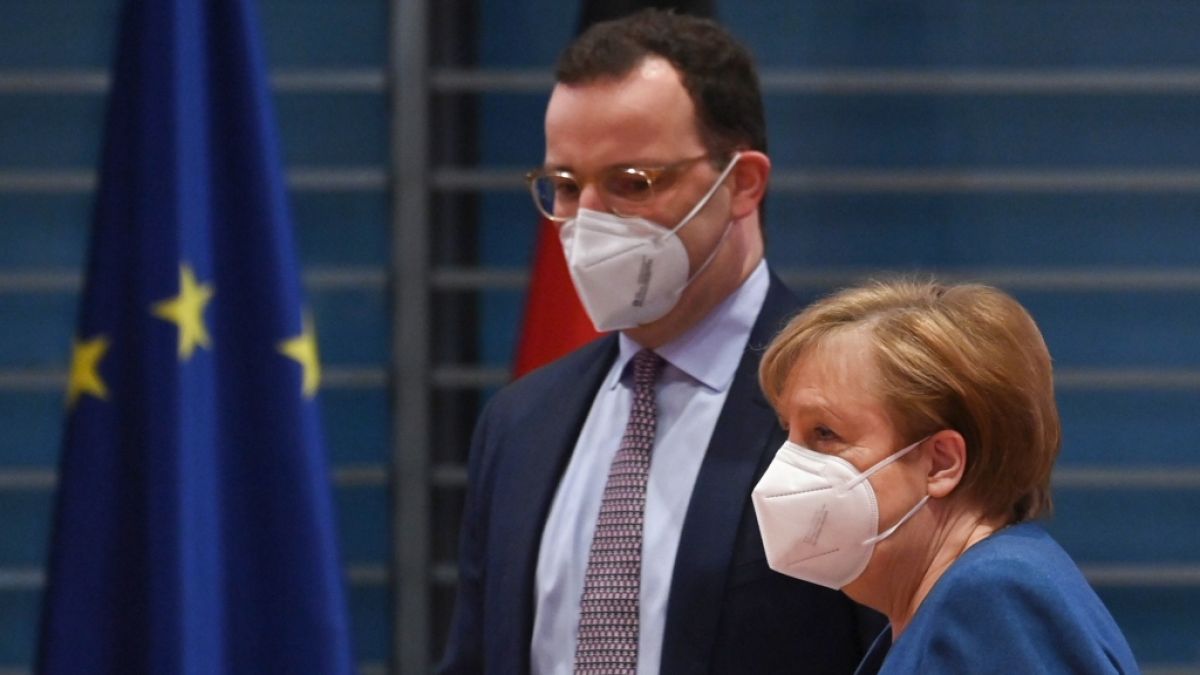 Zwischen Bundeskanzlerin Angela Merkel und Bundesgesundheitsminister Jens Spahn (beide CDU) sollen die Fetzen fliegen. (Foto)