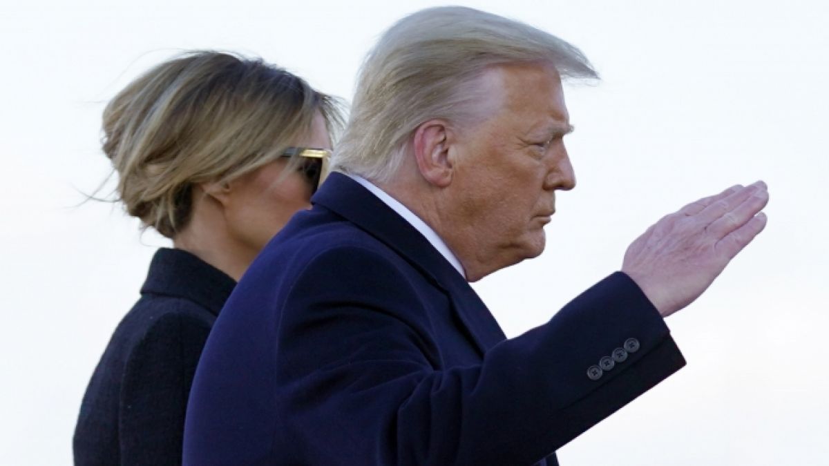 Bei Donald und Melania Trump wird wieder einmal über eine Scheidung spekuliert. (Foto)