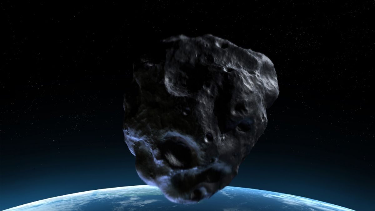 Wissenschaftler haben einen Asteroiden mit einem Sprengkörper beschossen, um zu beobachten, was passiert. (Foto)
