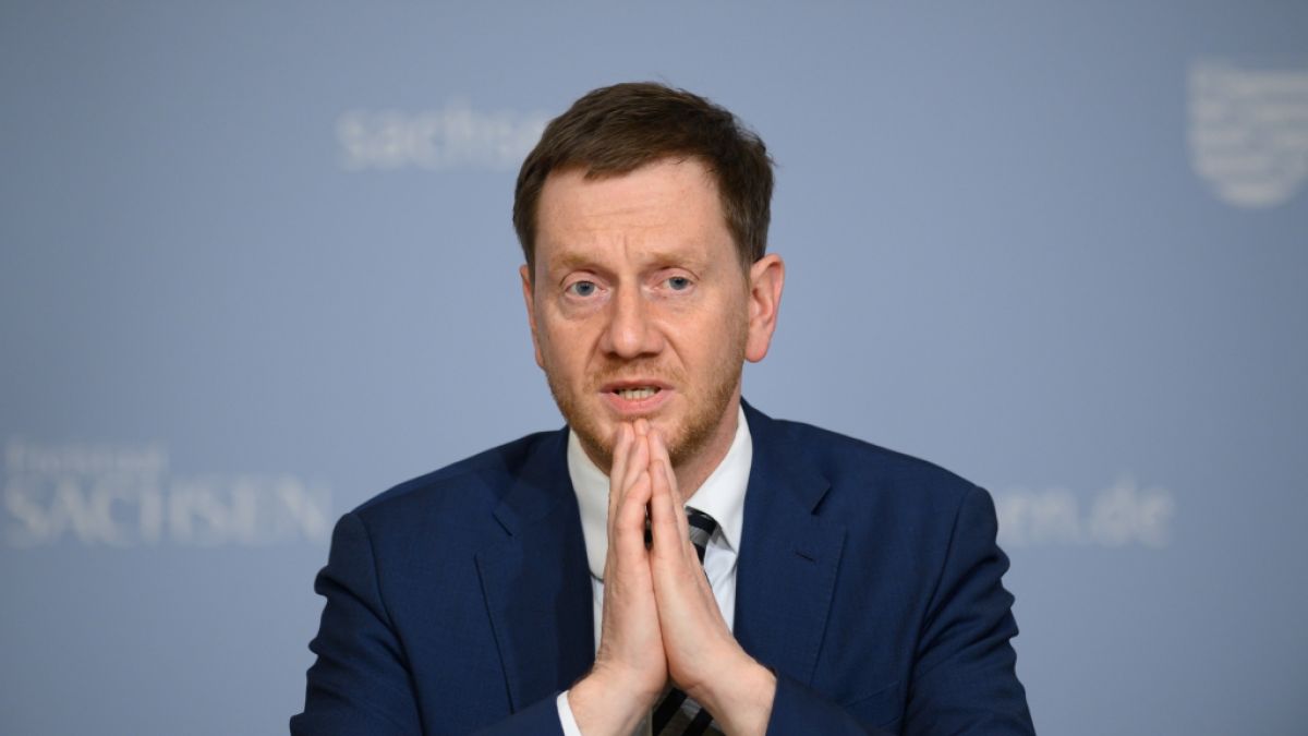 Michael Kretschmer (CDU), Ministerpräsident von Sachsen, hält die Corona-Lockerungen für gescheitert. (Foto)