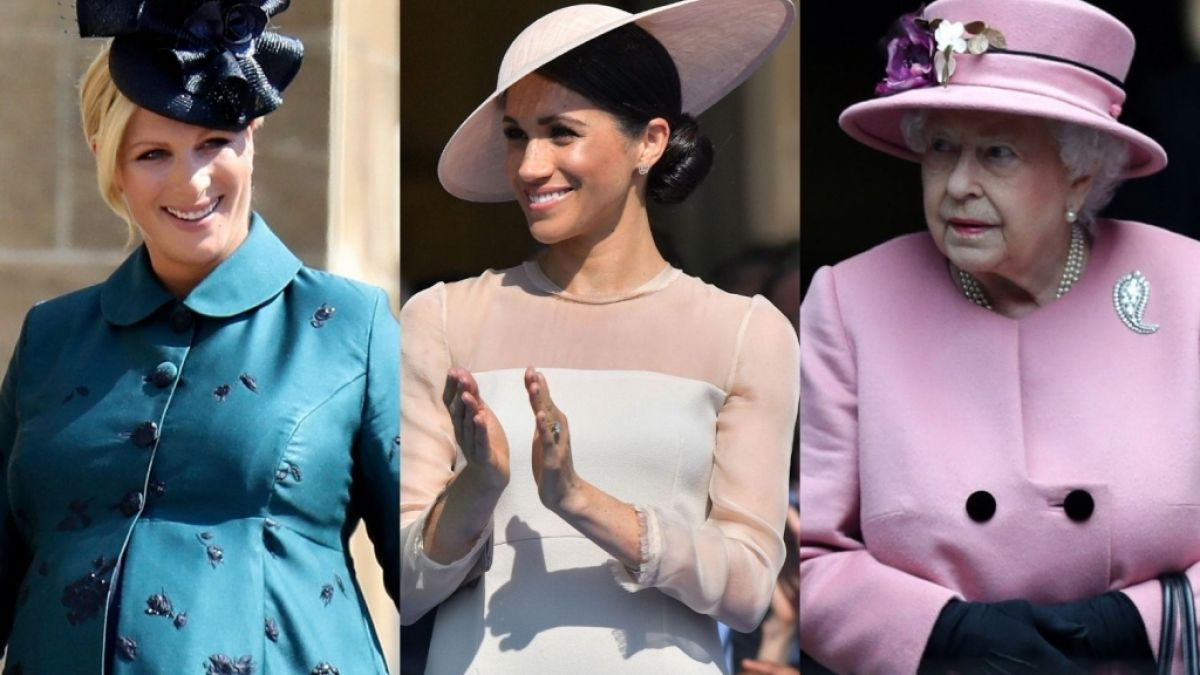 Zara Tindall, Meghan Markle und Queen Elizabeth II. bescherten Adelsfans in dieser Woche Royals-News am laufenden Band. (Foto)