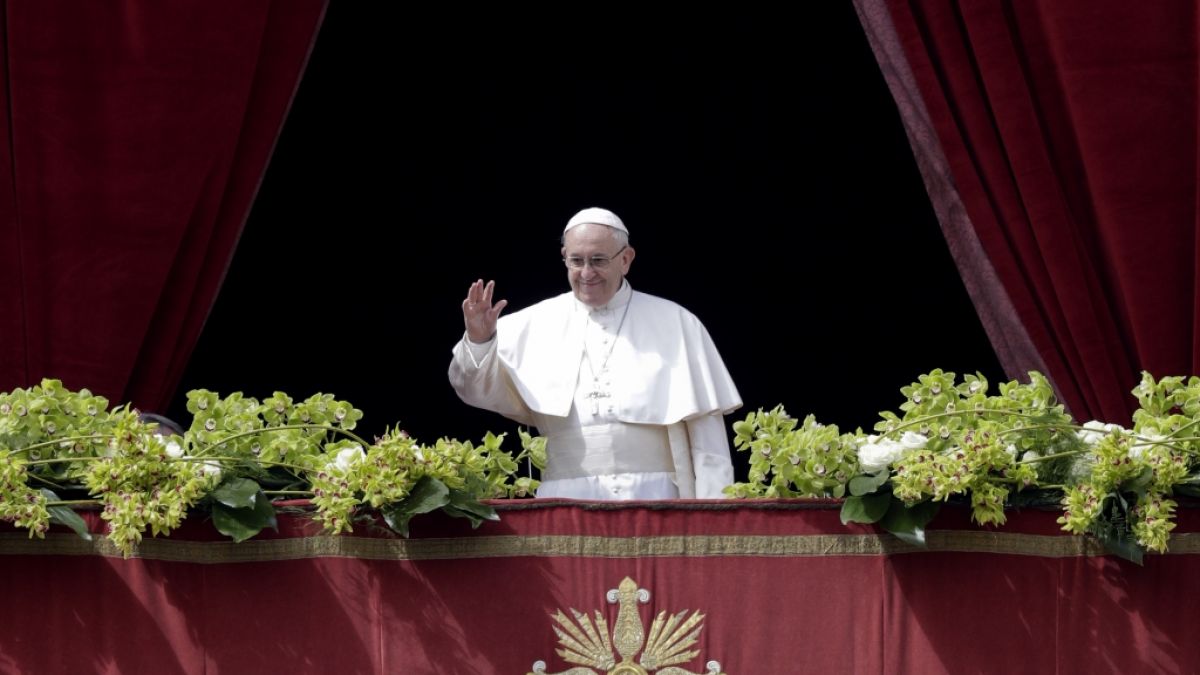 Papst Franziskus wird am Ostersonntag 2021 den Ostersegen "Urbi et Orbi" spenden. (Foto)