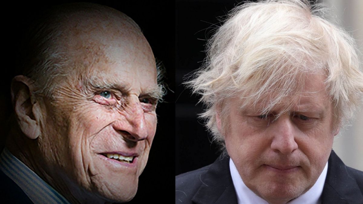 Premierminister Boris Johnson wird nicht an der Beerdigung von Prinz Philip teilnehmen. (Foto)