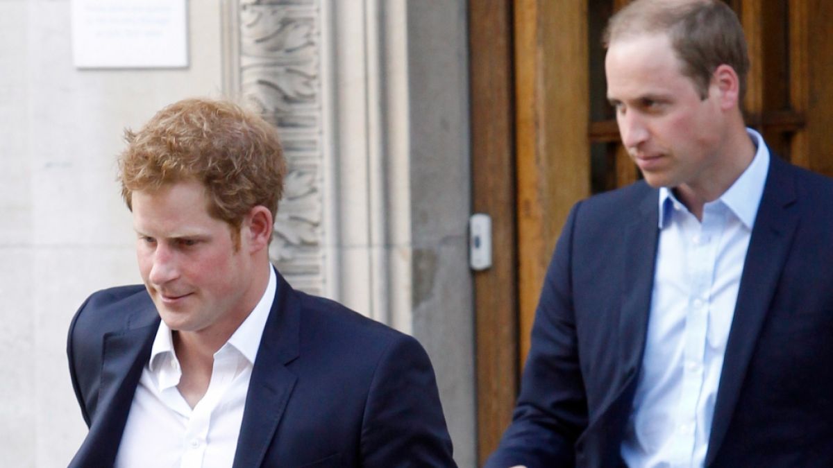 Der Tod von Prinz Philip könnte für die Prinzen Harry und William das Ende ihres Bruderzwists bedeuten. (Foto)