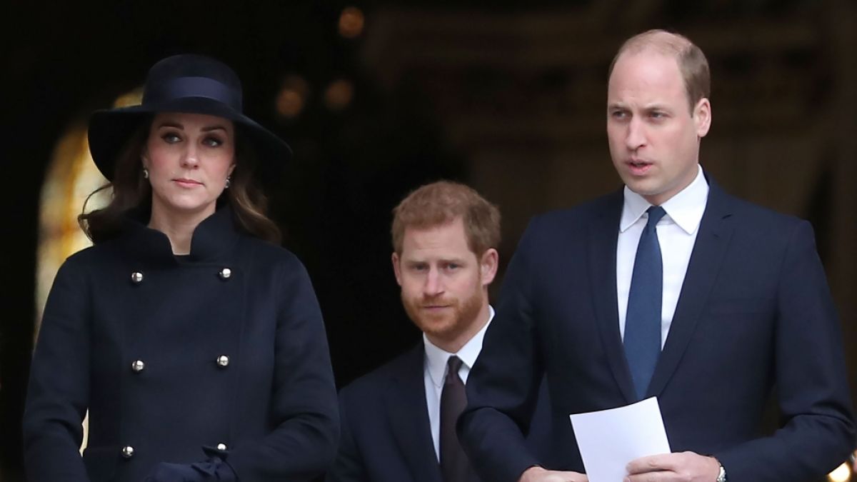 Kann Herzogin Kate zwischen den zerstrittenen Brüdern Prinz William und Prinz Harry vermitteln? (Foto)