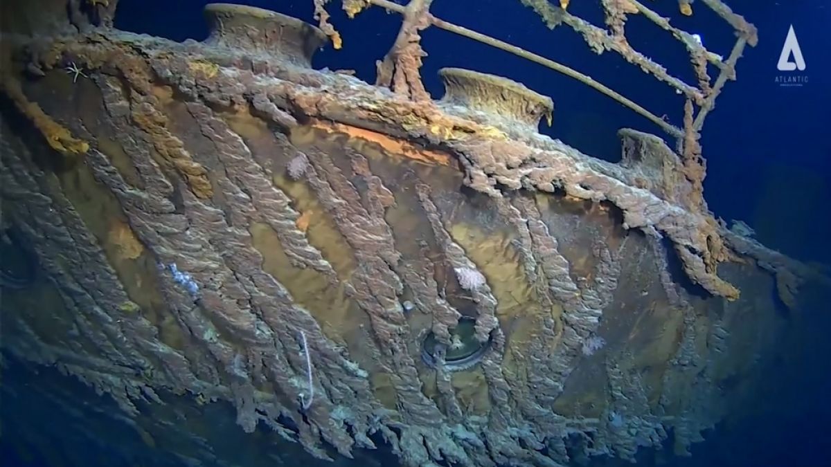 Nach ihrem Untergang im Nordatlantik ruht das Wrack der Titanic vor der Küste Neufundlands in rund 3.800 Metern Tiefe. (Foto)
