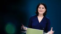 Kanzlerkandidatin der Grünen Annalena Baerbock wird im Netz scharf kritisiert.