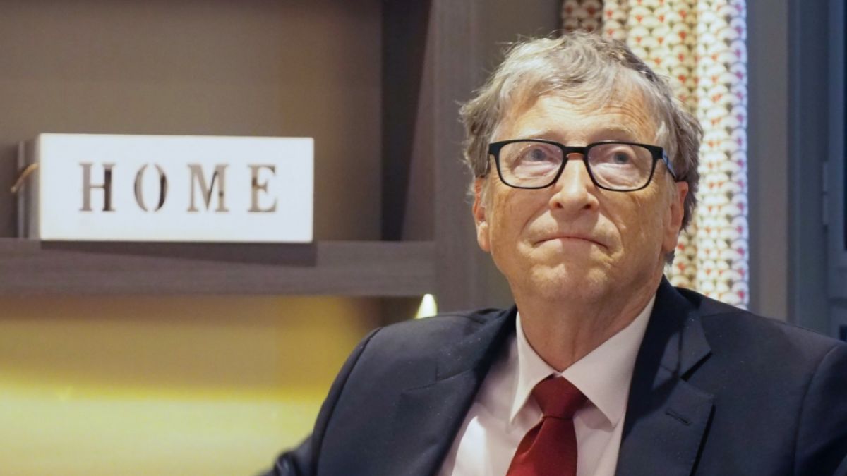 Bill Gates hat sich über das vermeintliche Ende der Corona-Pandemie geäußert. (Foto)