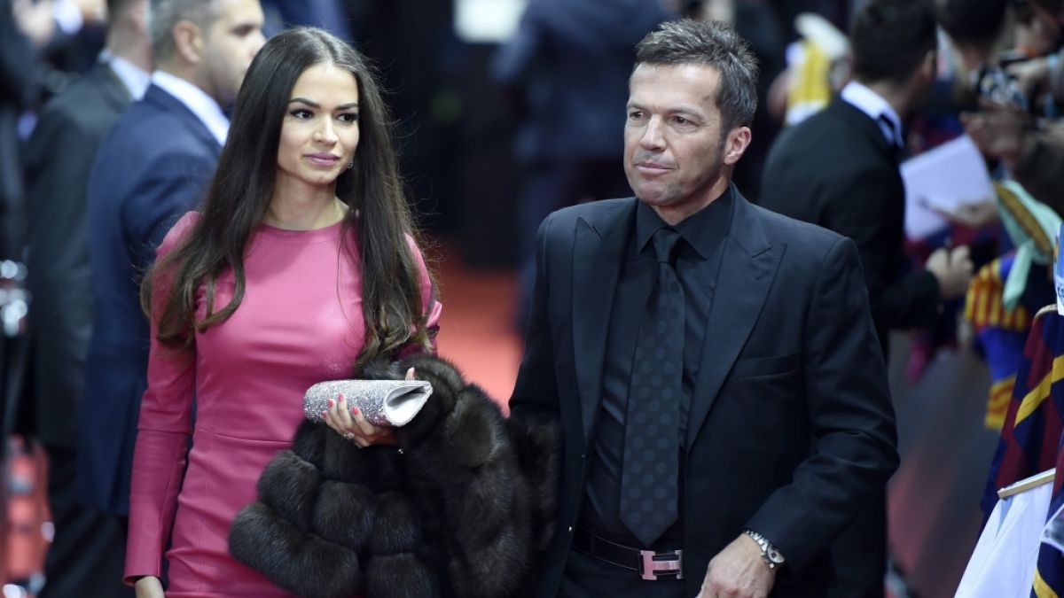 Lothar Matthäus und seine fünfte Ehefrau Anastasia Klimko, mit der er von 2014 bis 2021 verheiratet war. (Foto)