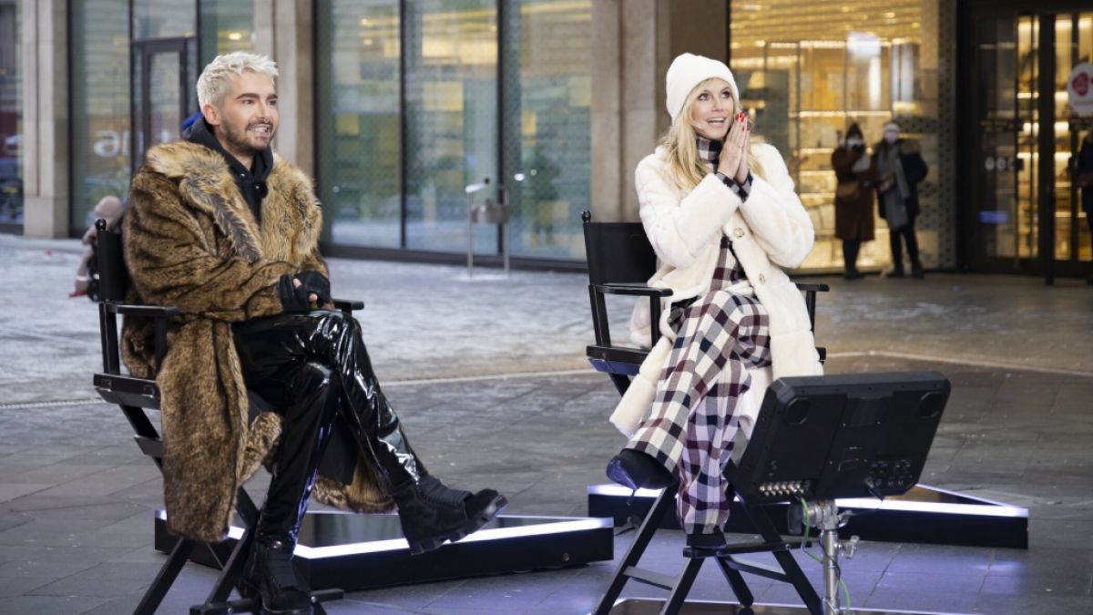 In Folge 13 von "Germany's Next Topmodel" nimmt Bill Kaulitz als Gastjuror neben Heidi Klum Platz (Foto)