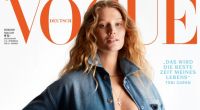 Toni Garrn posierte schwanger und ungeschminkt für die deutsche Vogue 