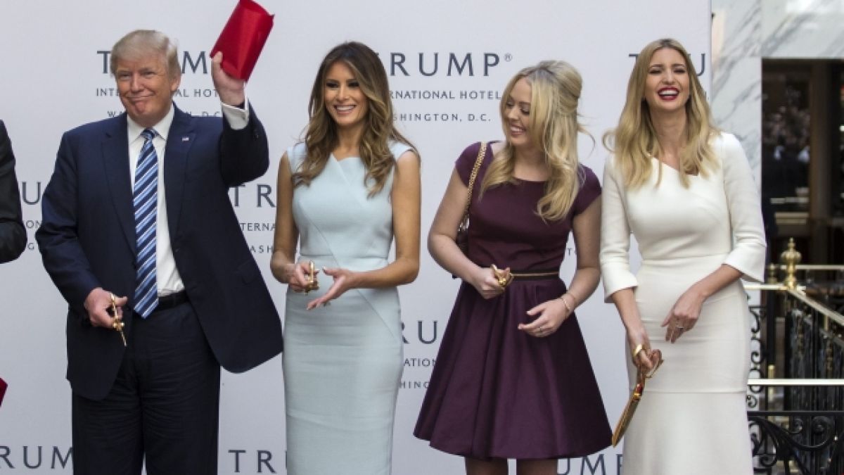 Mehrere Damen aus der Familie Trump sollen Affären mit ihren Bodyguards gehabt haben. (Foto)