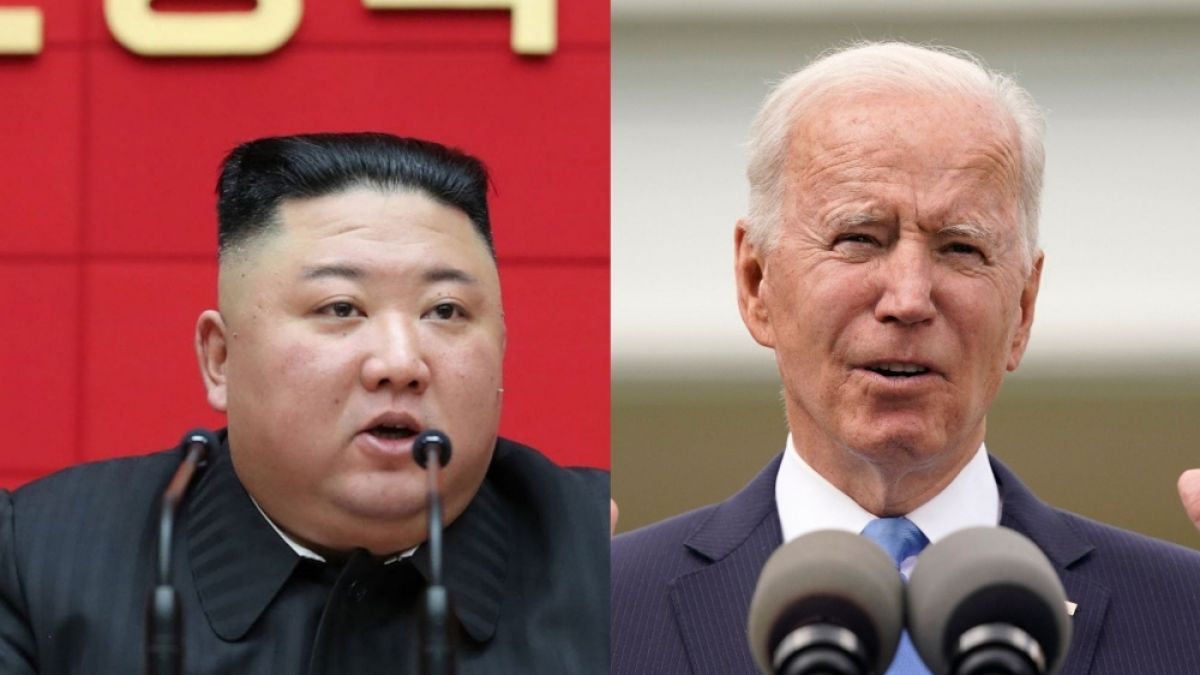 Joe Biden zeigte sich "sehr besorgt" über Kim Jong-uns Atomwaffenprogramm. (Foto)