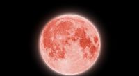 Im Juni leuchtete der Vollmond als Strawberry Moon am Himmel.