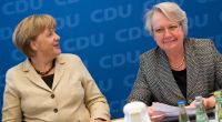 Ex-Bildungsministerin Annette Schavan und Angela Merkel sind auch privat befreundet.