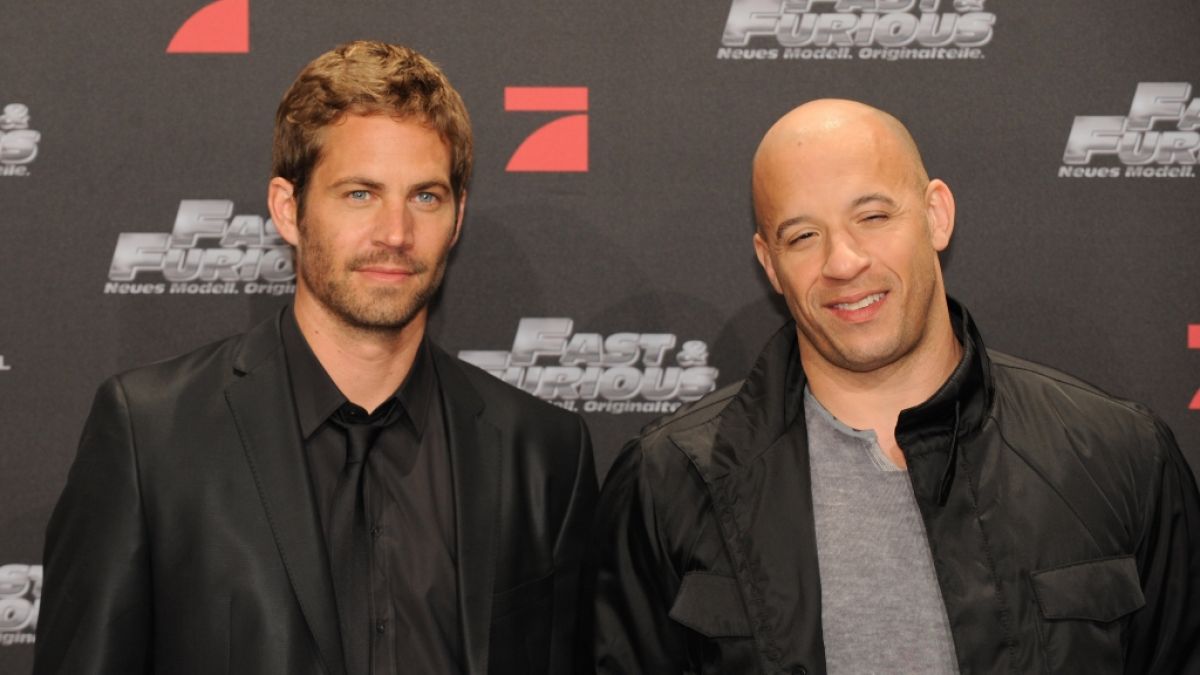Vin Diesel: In jedem "Fast and Furious"-Film ehrt er seinen verstorbenen Freund Paul Walker, verriet der Actionstar in einem Interview. (Foto)