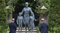 Prinz William und Prinz Harry haben am Donnerstag eine Statue zu Ehren ihrer Mutter Prinzessin Diana enthüllt.