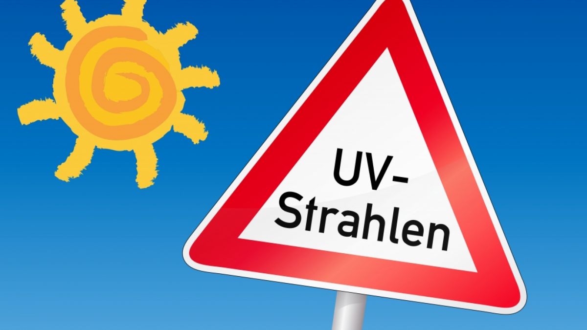 UV-Warnung. UV-Warnung. (Foto)