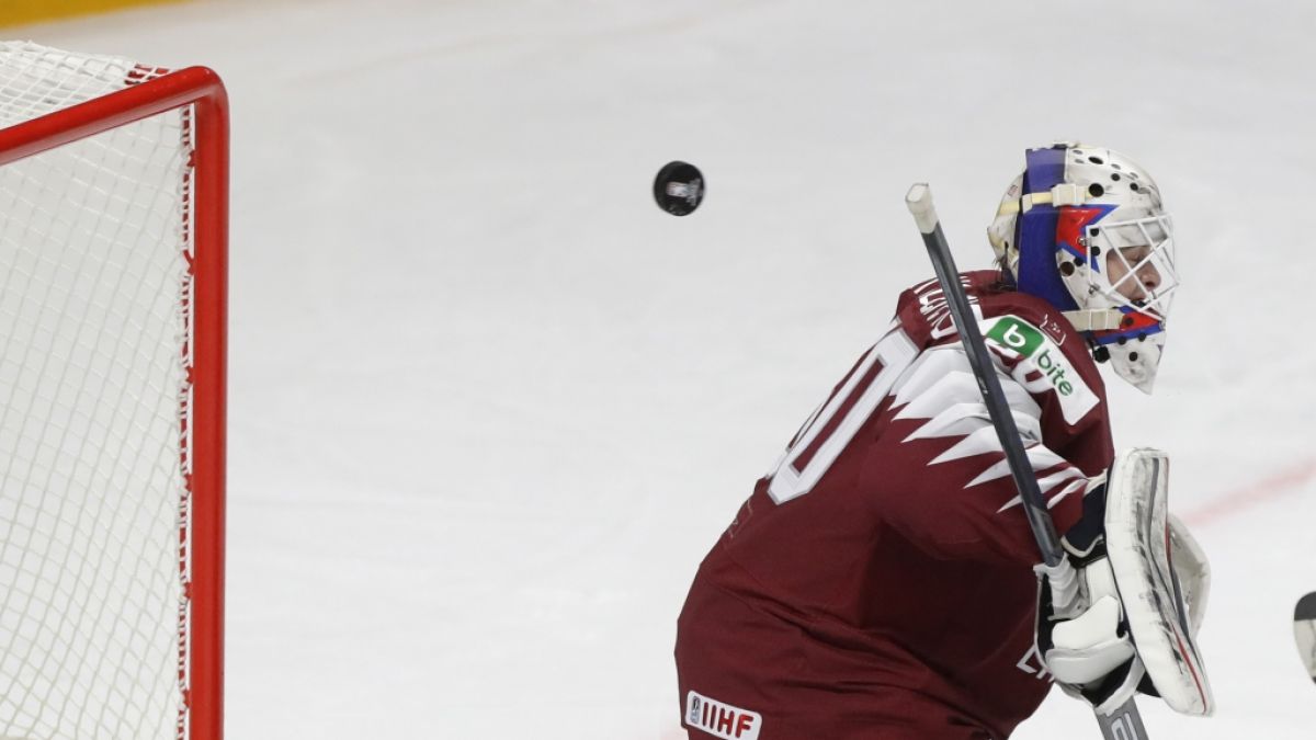 Lettlands Nationaltorhüter Matiss Kivlenieks, der zuletzt bei den Columbus Blue Jackets in der NHL unter Vertrag stand, ist mit nur 24 Jahren gestorben. (Foto)