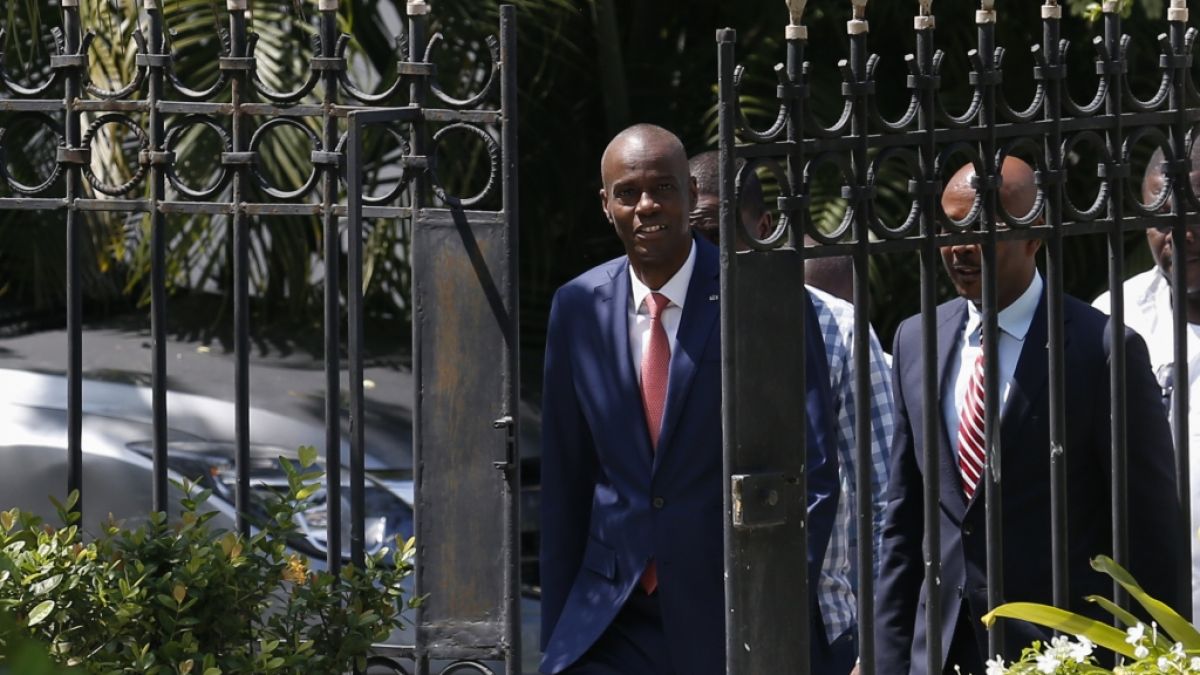 Der haitianische Staatspräsident Jovenel Moïse ist einem Mordanschlag zum Opfer gefallen. (Foto)