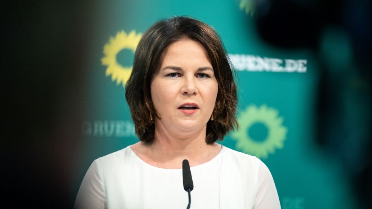 Annalena Baerbock sieht sich im Wahlkampf einer regelrechten Hetzjagd gegenüber. (Foto)