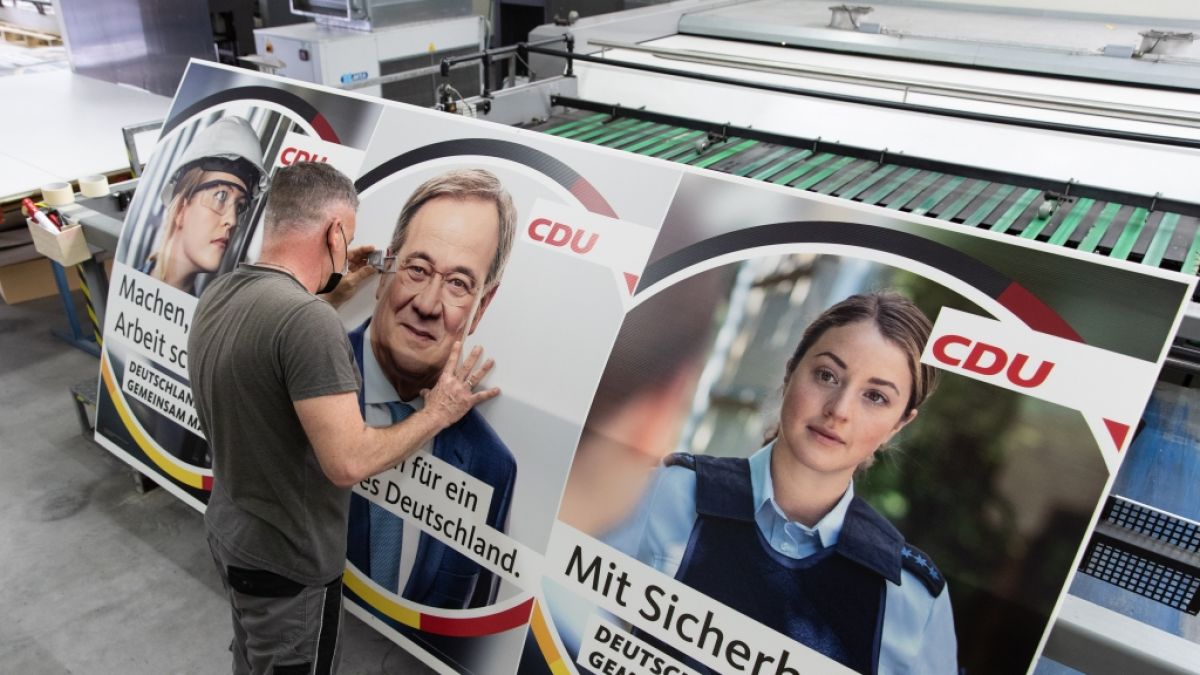 Die Wahlplakate der CDU sorgen im Netz für Spott. (Foto)