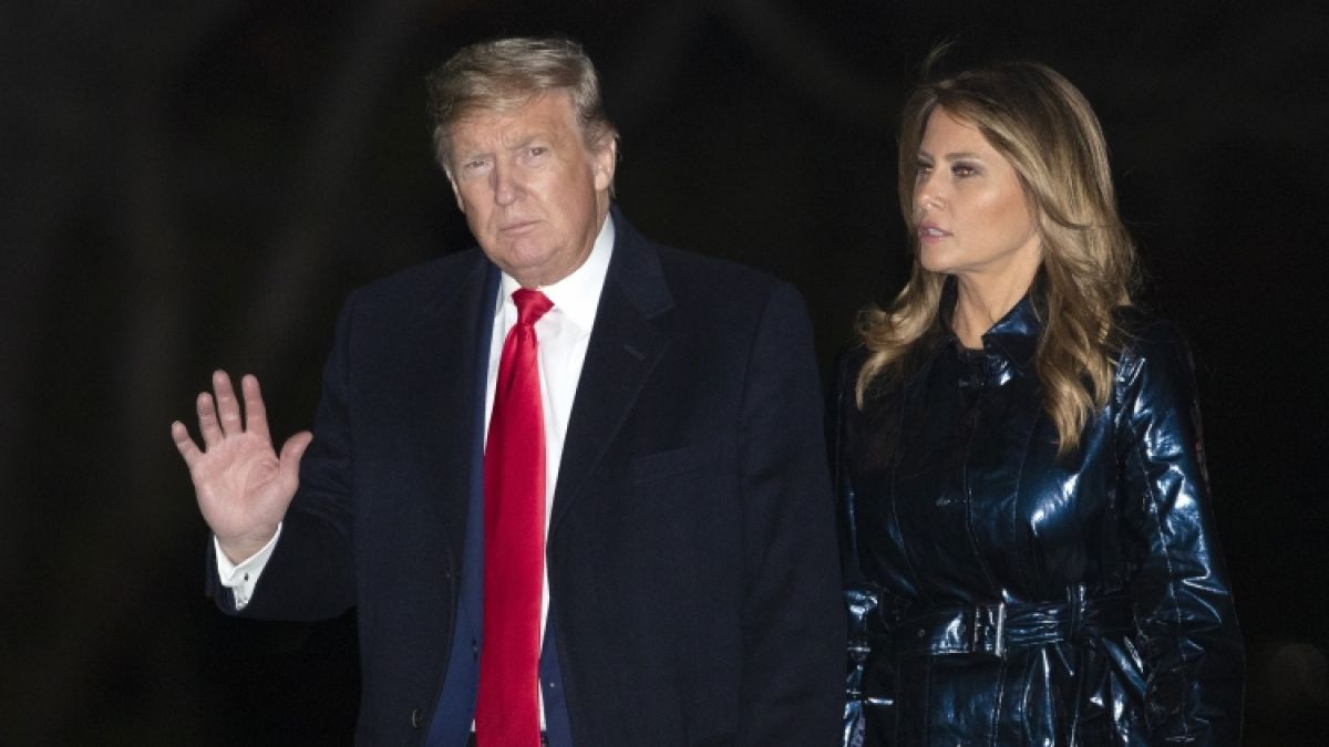 Auf eine Siegesfeier ihres Mannes hatte Melania Trump gar keinen Bock. (Foto)