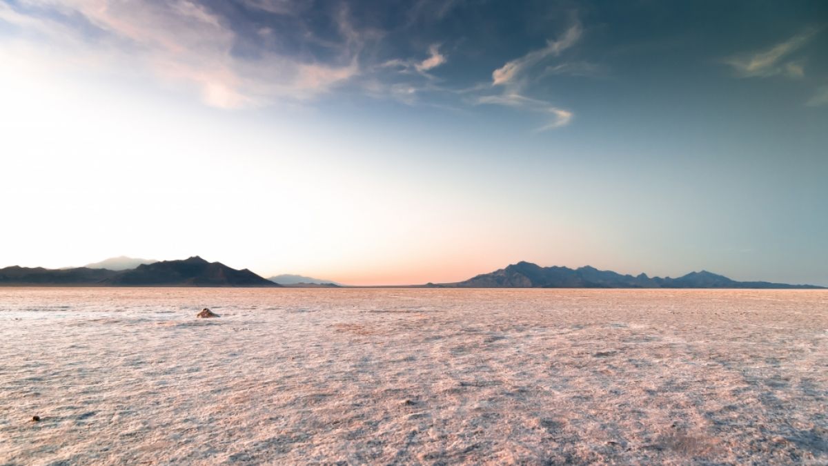 Die Dürre in den Salzseen von Utah bereitet Wissenschaftlern Sorge. (Foto)