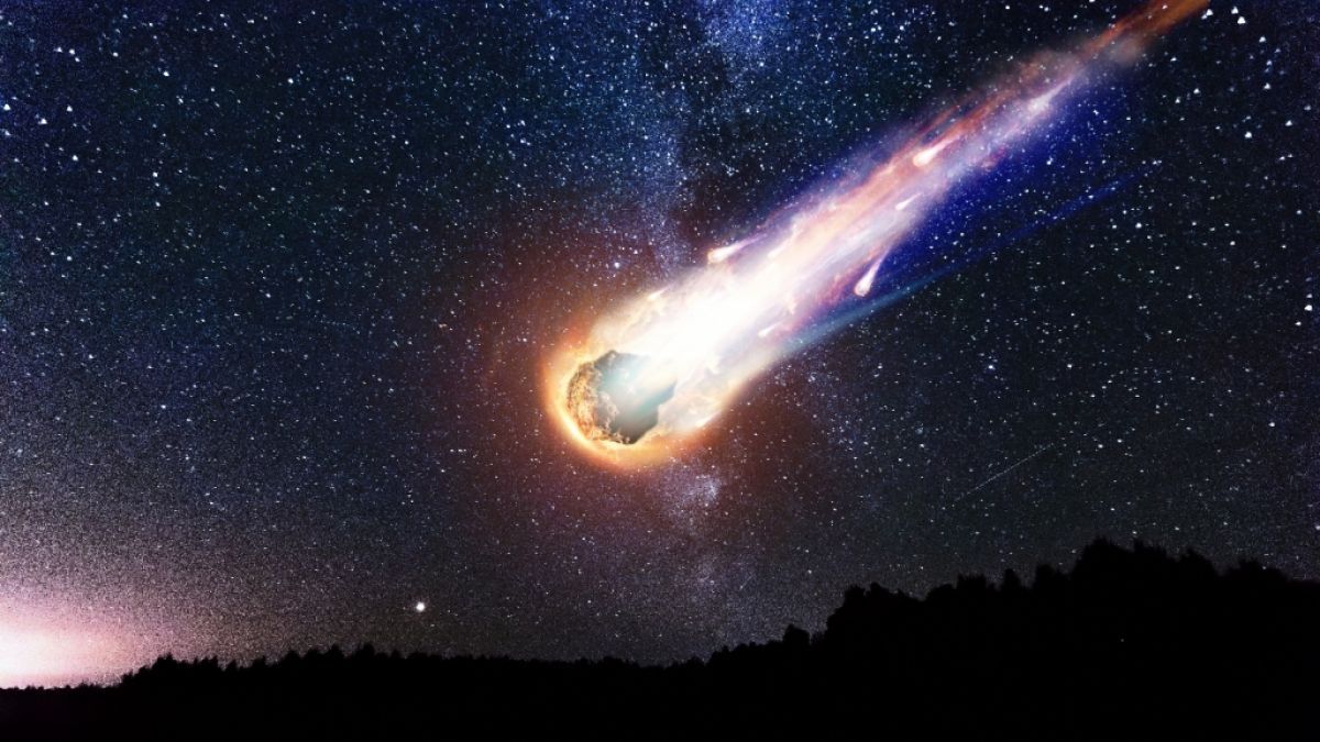 Ein Meteorit raste in der Nacht zu Sonntag über Norwegen auf die Erde zu. (Foto)