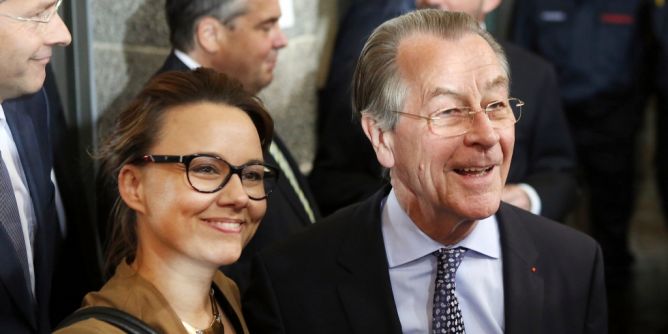 Franz Müntefering privat