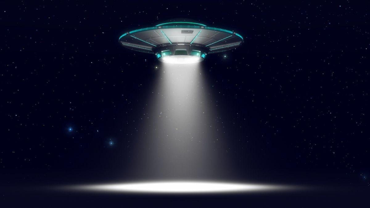 Eine junge Frau aus Flagstaff, Arizona, fand in ihrem Hinterhof eine scheibenförmiges "UFO". (Foto)