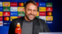 Am 10. August beantwortet der neue Bundestrainer der DFB-Elf Hansi Flick Fragen auf einer Pressekonferenz.