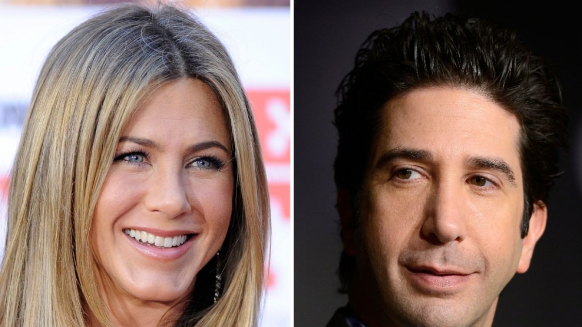 Ross und Rachel von "Friends" endlich auch im wahren Leben vereint? Jennifer Aniston und David Schwimmer sollen ein Paar sein. (Foto)