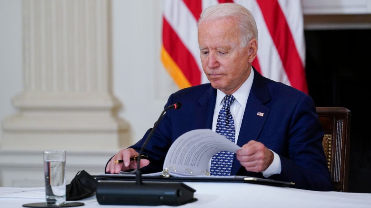 Joe Biden schockierte die US-Bürger mit einem neuen Demenz-Auftritt. (Foto)