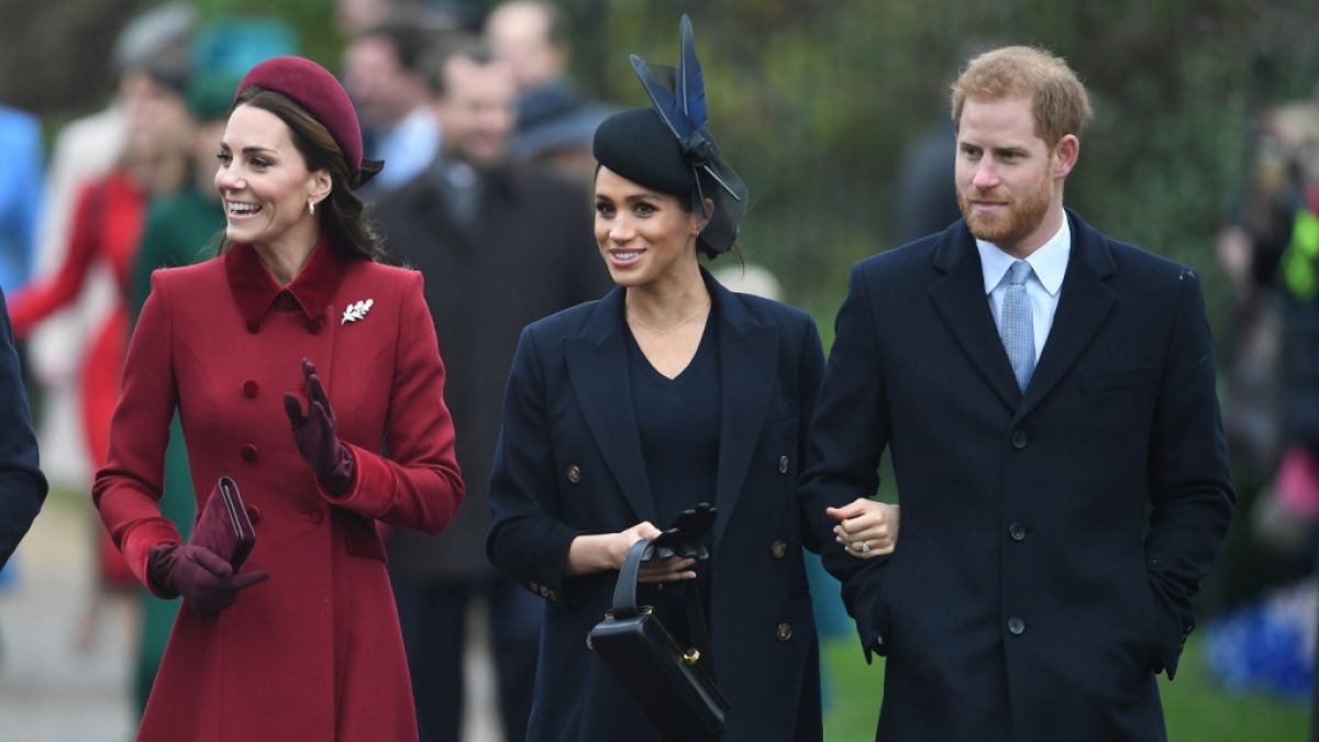Herzogin Kate, Herzogin Meghan und Prinz Harry bestimmten die Royal-News der Woche. (Foto)