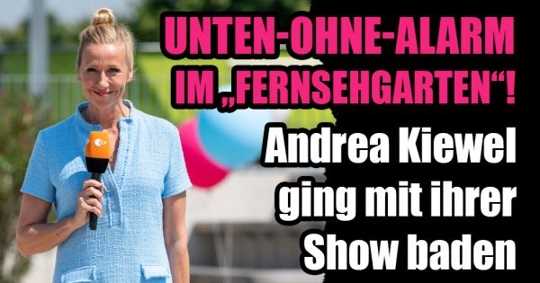 zdf fernsehgarten vom 15 08 2021 unten ohne alarm im pool kiwi geht mit ihrer show baden news de